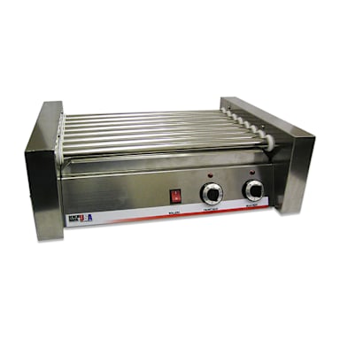 Winco 62020 800W 20 Dog Capacity Hot Dog Roller Grill