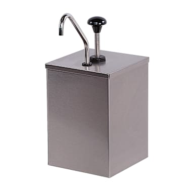 Carlisle 386010 S/S High Volume Pump Condiment Dispenser