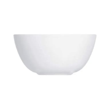 Arcoroc N9396 Evolutions White 13-1/2 Ounce Bowl