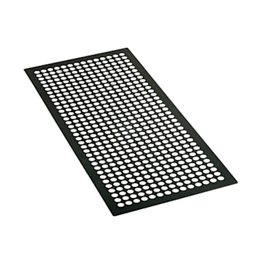 LloydPans QDF40-10X14-PSTK Aluminum Perforated 10" x 14" Flatbread Quick Disk