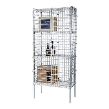 Darling Foodservice Stationary 24" x 36" x 74" Security Cage