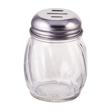Winco G-108 6 Ounce Cheese Shaker with Slotted Top - Dozen