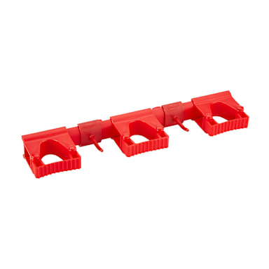 Vikan 10114 Red Hygienic Hi-Flex Wall Bracket System