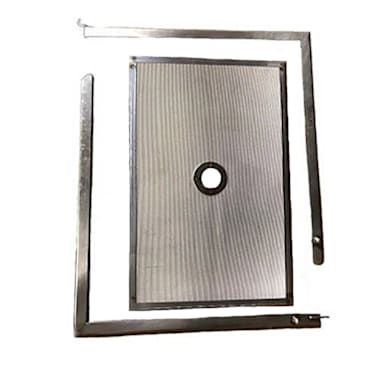 Highland Machine Tool 840576 9 x 18.5" Filter with No Insert for Pitco