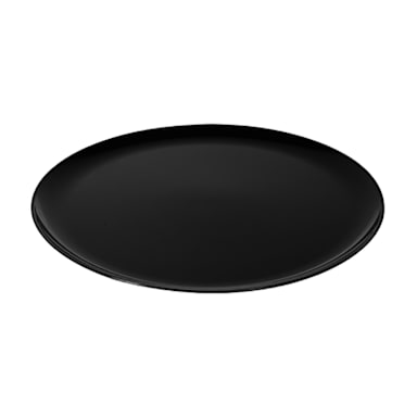 Fineline Setting 8201-CP-BK Black 12" Tray with Dome Lid