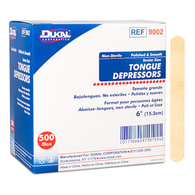 Darling Foodservice 6" x 3/4" Tongue Depressor