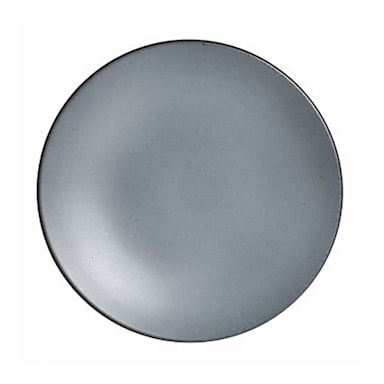 Zaba A941P094 Valora Matte Gray 9" Coupe Plate