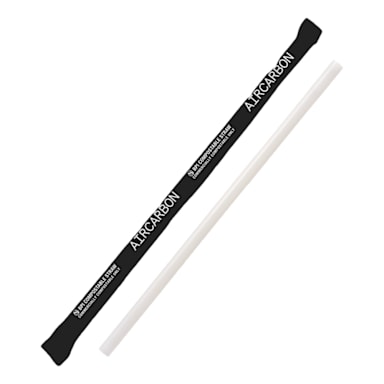 Newlight JUNAWR2400 AirCarbon Wrapped Natural 7.75" Straw - 2400 / CS