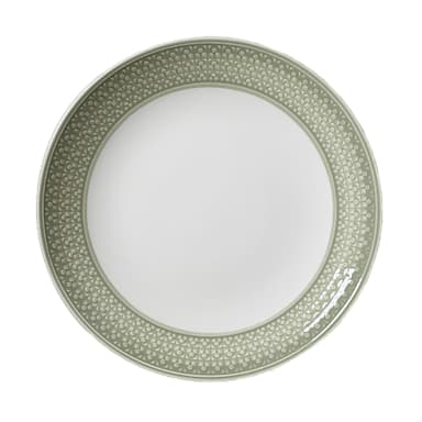 Steelite 1404X0103 Bead Wash Sage 11.25" Coupe Plate - 6 / CS