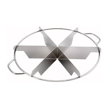 Winco SCU-6 Stainless Steel 6-Cut Pie Cutter