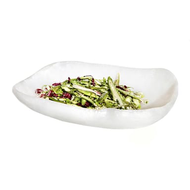 Steelite KMK2015SH Wave Shell 11" x 7" Rectangle Bowl