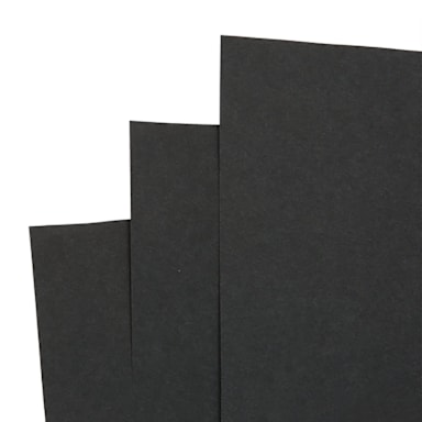 Bunzl STKBLK10141000 Black 10" x 14" Steak Paper - 1000 / CS