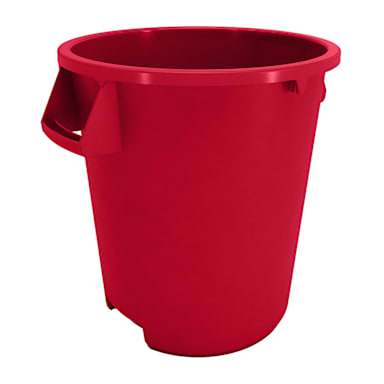 Carlisle 84101005 Bronco Red 10 Gallon Waste Container