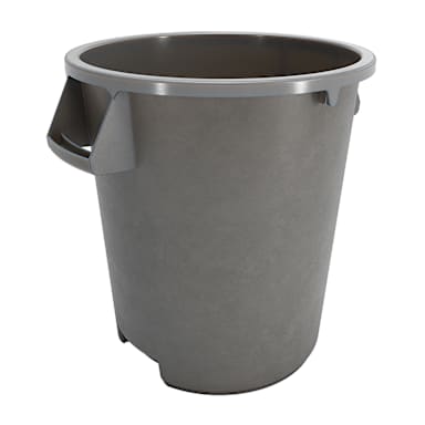 Carlisle 84101023 Bronco Gray 10 Gallon Waste Container
