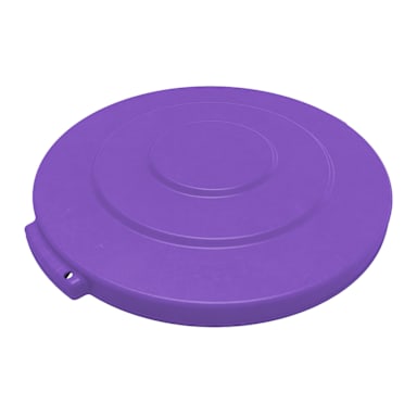 Carlisle 84101189 Bronco Purple 10 Gallon Waste Container Lid