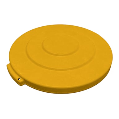 Carlisle 84102104 Bronco Yellow 20 Gallon Waste Container Lid