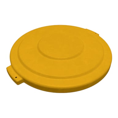 Carlisle 84104504 Bronco Yellow 44 Gallon Waste Container Lid