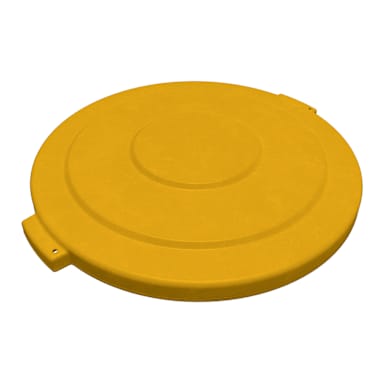 Carlisle 84105604 Bronco Yellow 55 Gallon Waste Container Lid