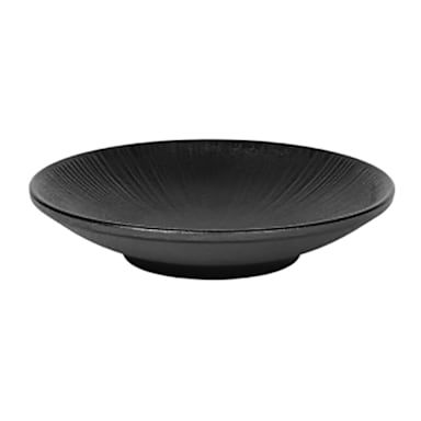 EGS B379060-B Hermosa Black 6" Round Plate - 6 / CS