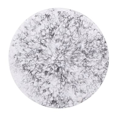 EGS B379103-BBM Hermosa Black Marble 10.25" Round Plate - 6 / CS