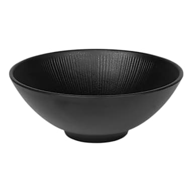 EGS B382950-B Hermosa Black 67 Ounce Round Bowl - 6 / CS