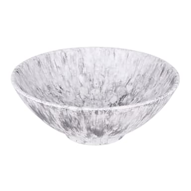 EGS B382950-BBM Hermosa Black Marble 67 Ounce Round Bowl - 6 / CS