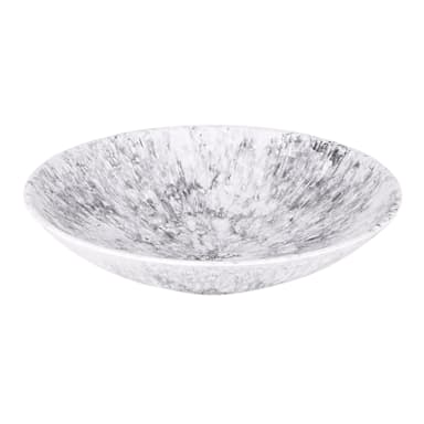 EGS B383120-BBM Hermosa Black Marble 86 Ounce Round Bowl - 6 / CS
