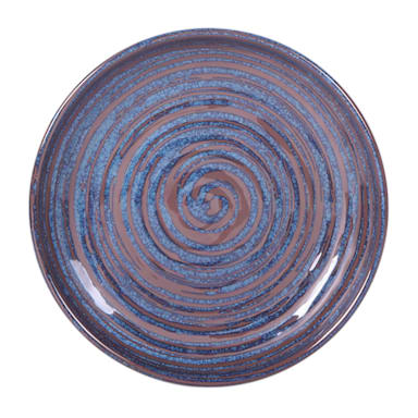 EGS B395099-SDB Stardust Blue 9" Round Coupe Plate - 6 / CS