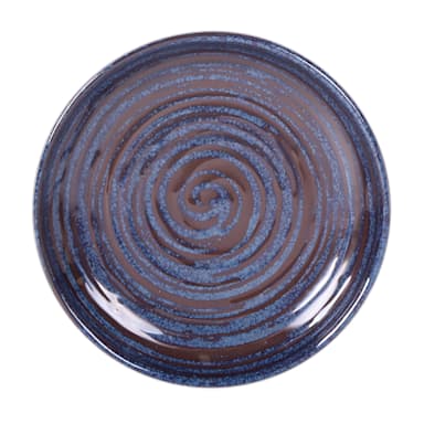 EGS B398071-SDB Stardust Blue 7" Round Coupe Plate - 6 / CS