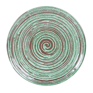 EGS B399088-SDG Stardust Green 8.75" Round Plate - 6 / CS