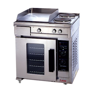 Lang R30C-APF 208V Electric Range with Convection Oven Base