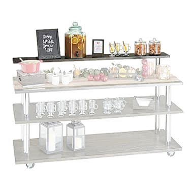 Cal-Mil 3698-4-87SHELF Cinderwood U-Build 48" Cart Top Shelf