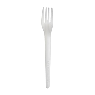 Eco Products EP-S012 White High-Heat Plantware 6 In. Fork - 1000 / CS