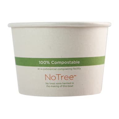 World Centric BO-SU-16 No Tree 16 Ounce Paper Bowl