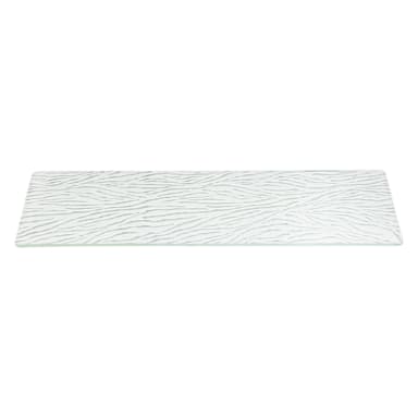 Rosseto GLS025Z Skycap 31 x 7.9" Narrow Rectangle Glass Shelf