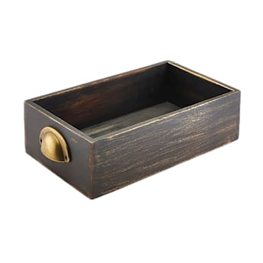 Steelite GWWDD-3218BK Acacia Black GN 1/3 Display Drawer
