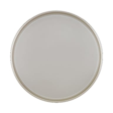 Cal-Mil 22026-10-102 Hudson Ash 10.25" Low Rim Plate  - 6 / CS