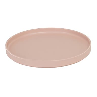 Cal-Mil 22026-8-108 Hudson Blush 8.25" Low Rim Plate  - 6 / CS