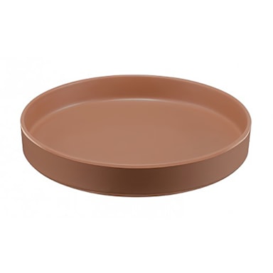 Cal-Mil 22017-10-109 Hudson Terra Cotta 10" Plate  - 6 / CS