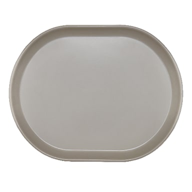 Cal-Mil 22018-102 Hudson 14 x 11.25 Ash Melamine Platter  - 6 / CS