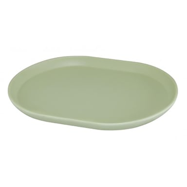 Cal-Mil 22018-107 Hudson 14 x 11.25 Matcha Melamine Platter  - 6 / CS