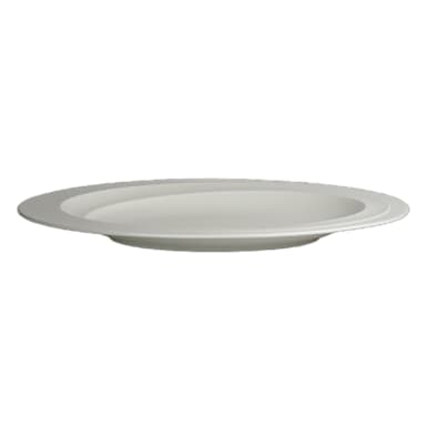 Steelite 41145ST1219 Tyfoon 14 x 10-1/4 x 1-1/4 Oval Platter