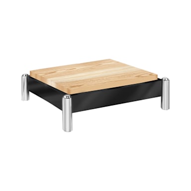 Eastern Tabletop 3390MB Matte Black 18.5 x 16.75 x 4.5 Carving Board