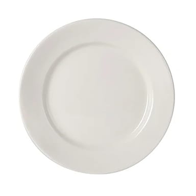 Tuxton WEA-073 Columbia Eggshell Round 7-3/8 In. Plate