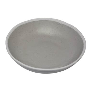 G.E.T. B-310-DVG Pottery Market Dove Gray 1.5 Quart Salad Bowl - Dozen