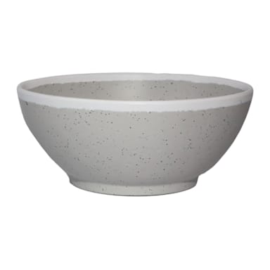 G.E.T. B-303-DVG Pottery Market Dove Gray 1 Quart Salad Bowl - Dozen