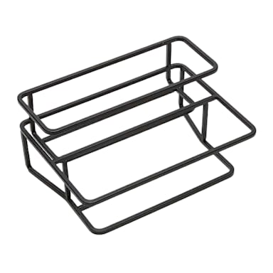 American Metalcraft BTS2 Black Iron 2 Tier Condiment Stand
