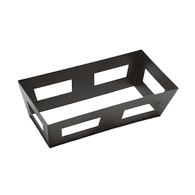 American Metalcraft GSC16 Black Matte 16 x 8 Rectangle Griddle Stand