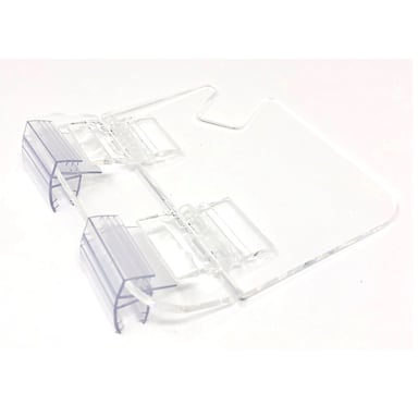 G.E.T. CO-44-CL Clear 4 x 4" Acrylic Hinged Lid Set