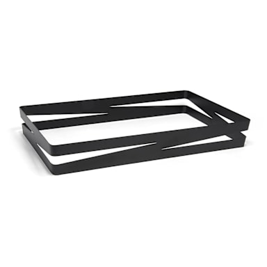 FOH BHO088BKI20 Black Zig Zag Shallow 20 x 12 In. Ice Housing - 2 / CS